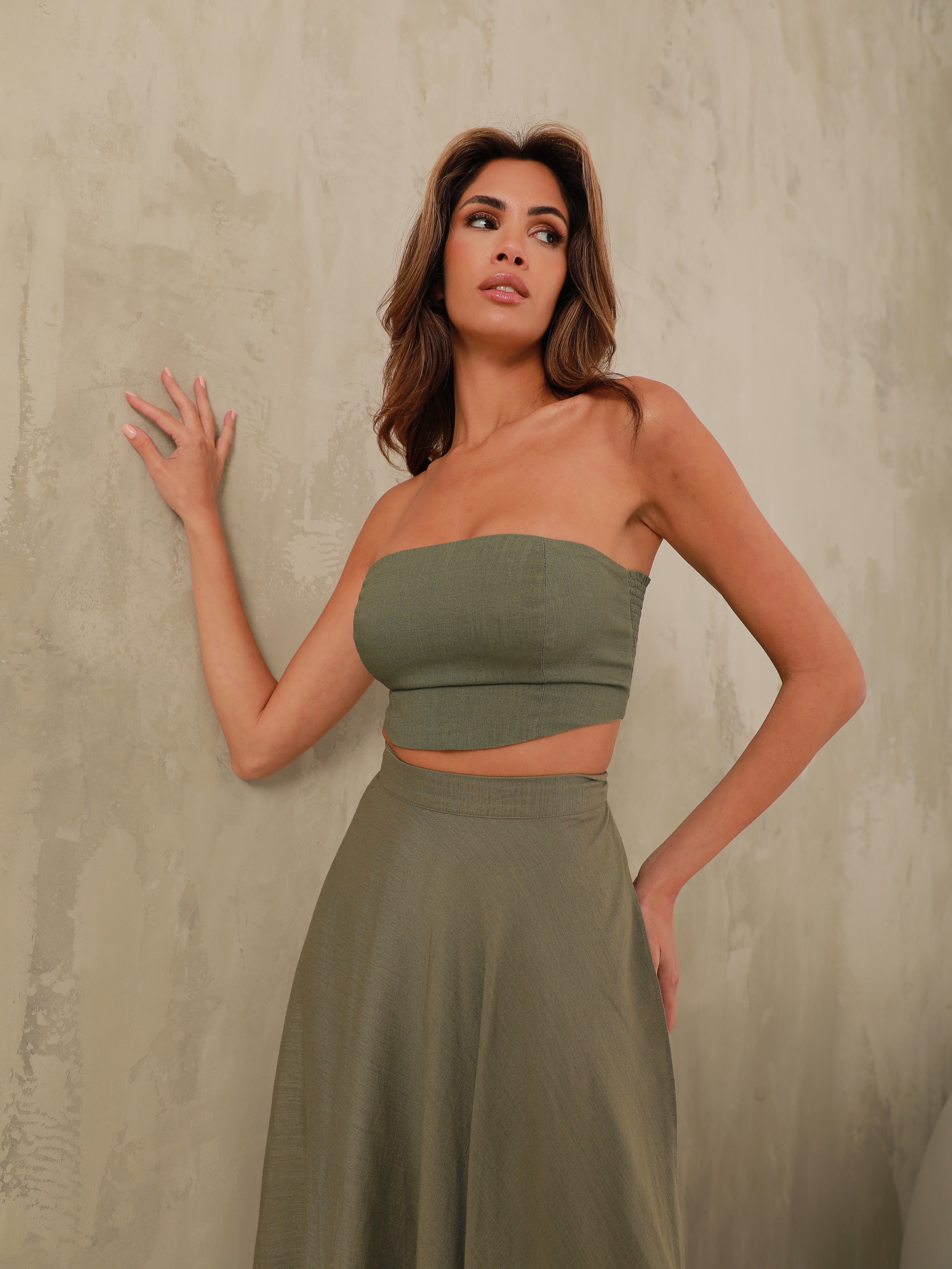 Naya Linen Set – Earthy Elegance