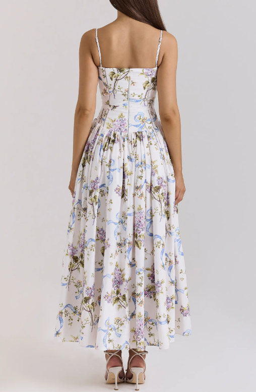 YSABELLA FLORAL MAXI – GARDEN WHIMSY