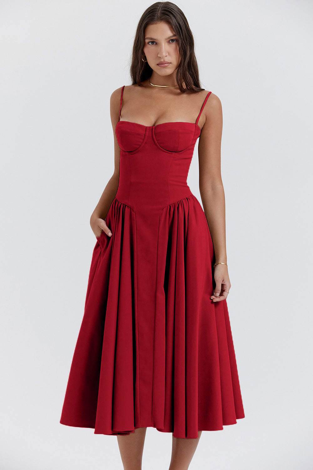 SINDRA DRESS – CLASSIC ELEGANCE