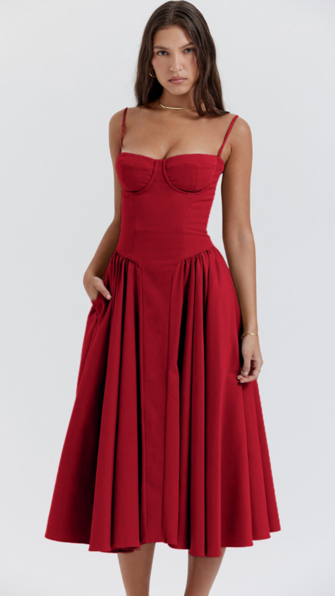 SINDRA DRESS – CLASSIC ELEGANCE