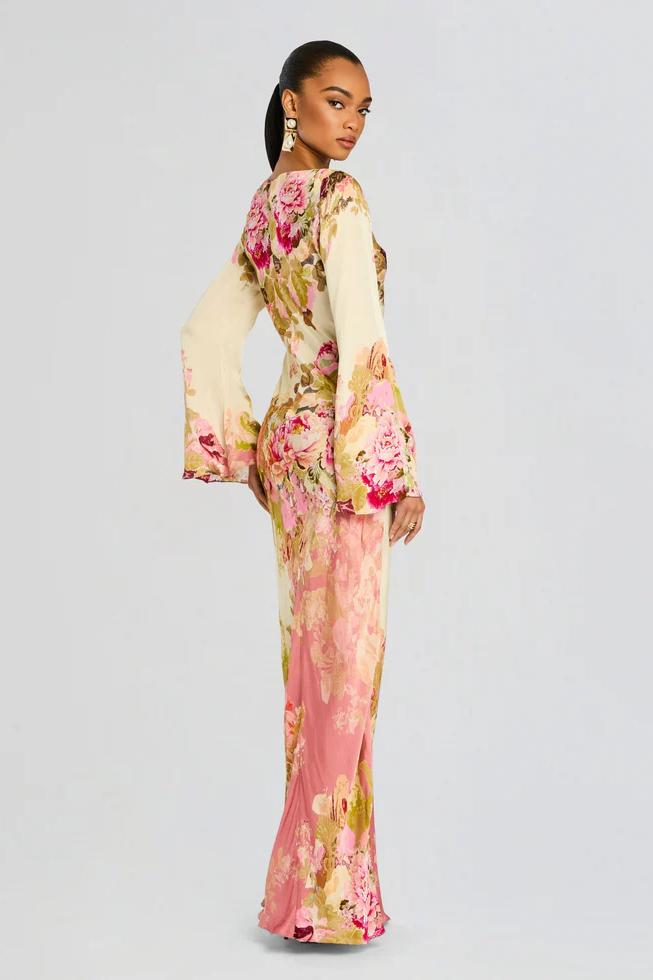 AURORA FLORAL MAXI – Sunset Bloom