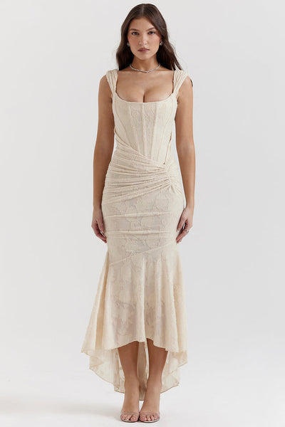 AMARA MIDI DRESS – LUXE FEMININITY