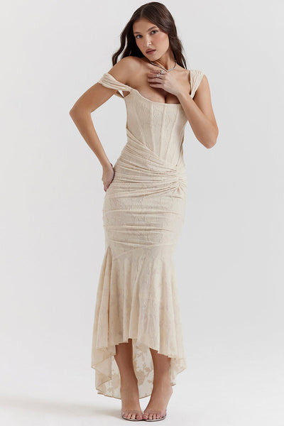 AMARA MIDI DRESS – LUXE FEMININITY