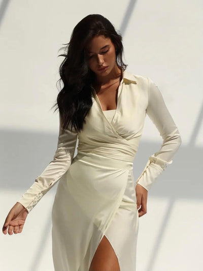 Mira Wrap Skirt – Sleek Simplicity