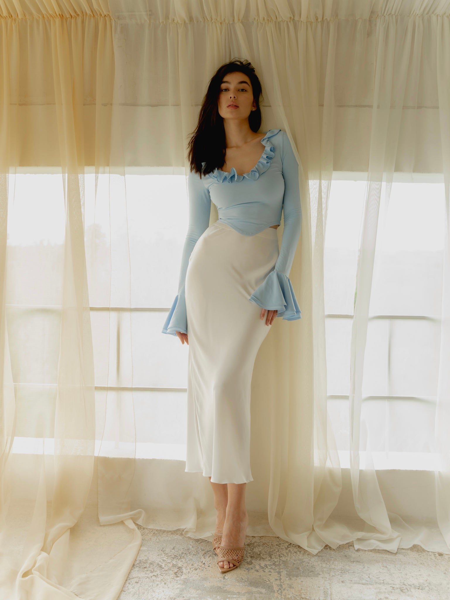 Soraya Ruffle Top – Feminine Flow