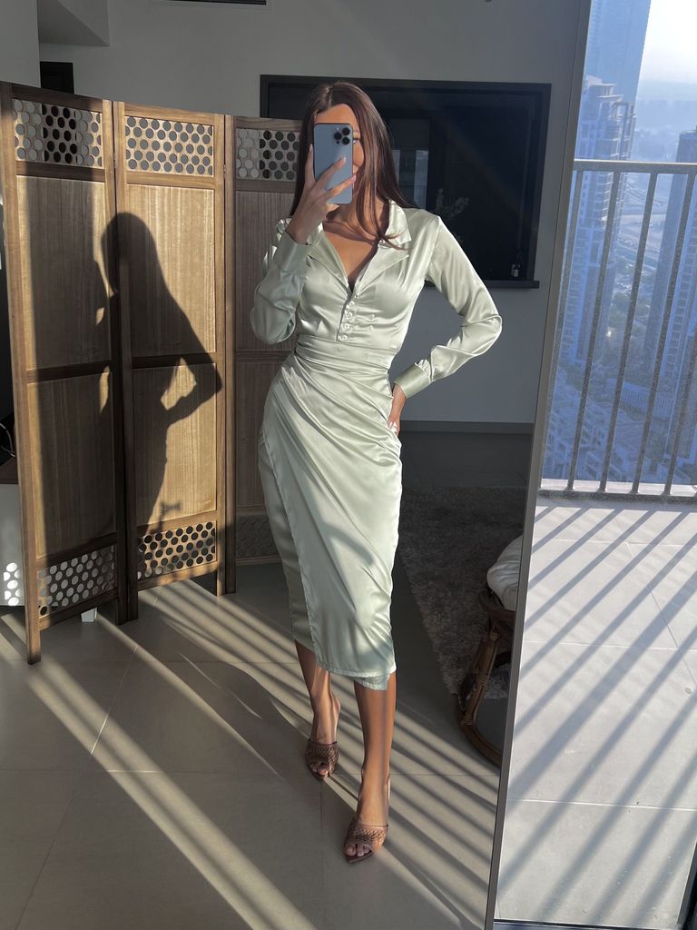 Mira Wrap Skirt – Sleek Simplicity