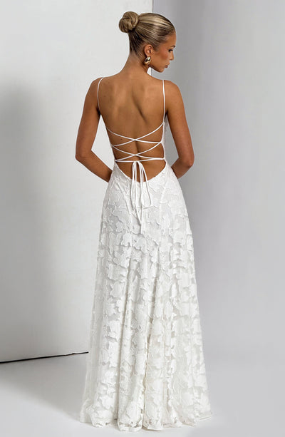 FRANCINE MAXI DRESS – WHISPERING GRACE