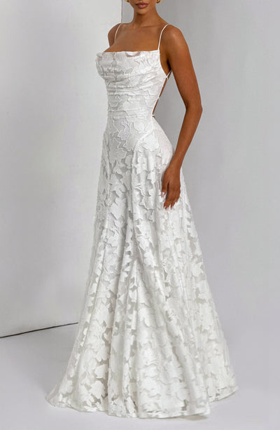 FRANCINE MAXI DRESS – WHISPERING GRACE