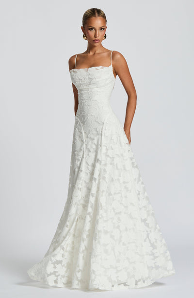 FRANCINE MAXI DRESS – WHISPERING GRACE