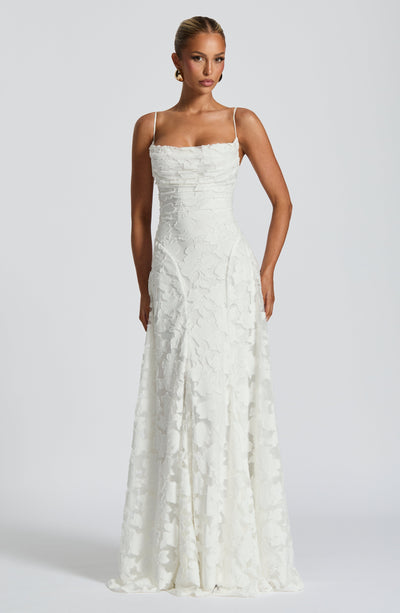 FRANCINE MAXI DRESS – WHISPERING GRACE