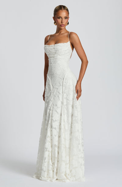 FRANCINE MAXI DRESS – WHISPERING GRACE