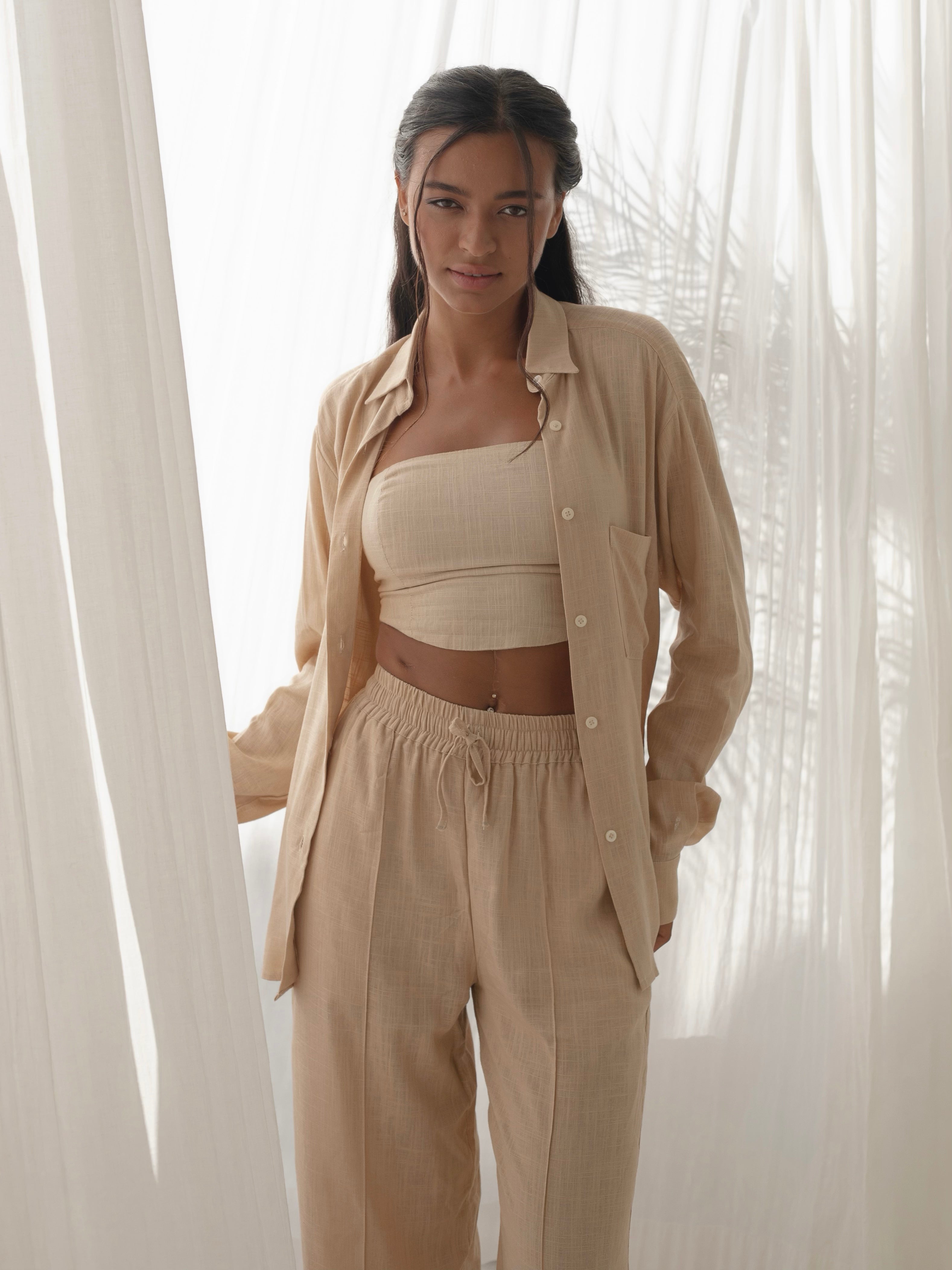 Nahla Linen Set – Timeless Ease