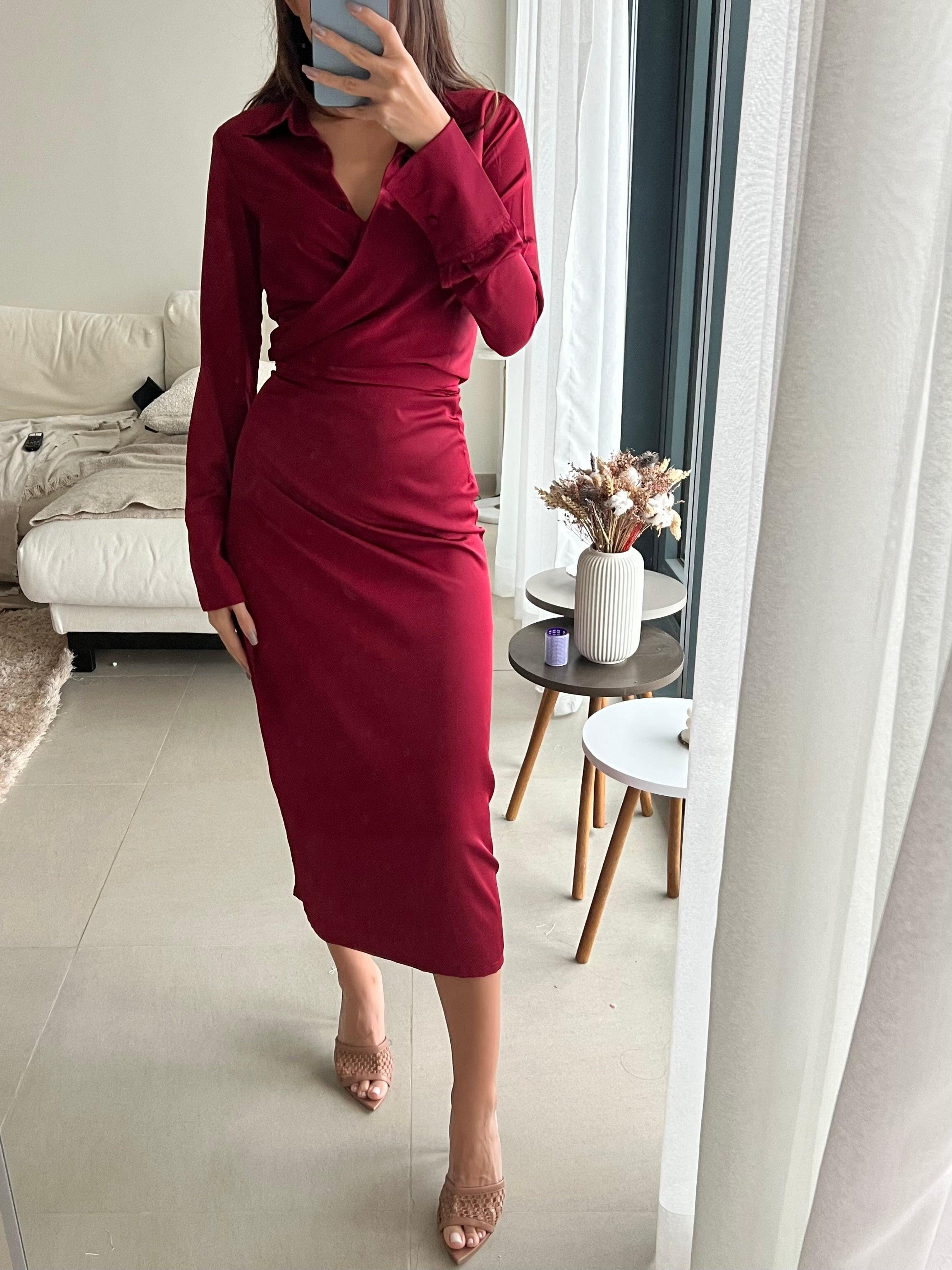 Mira Wrap Skirt – Sleek Simplicity