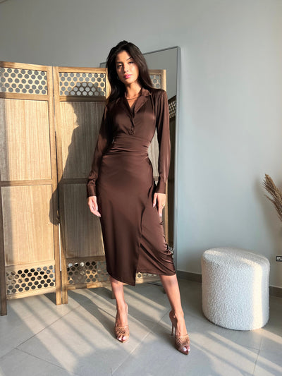 Mira Wrap Skirt – Sleek Simplicity