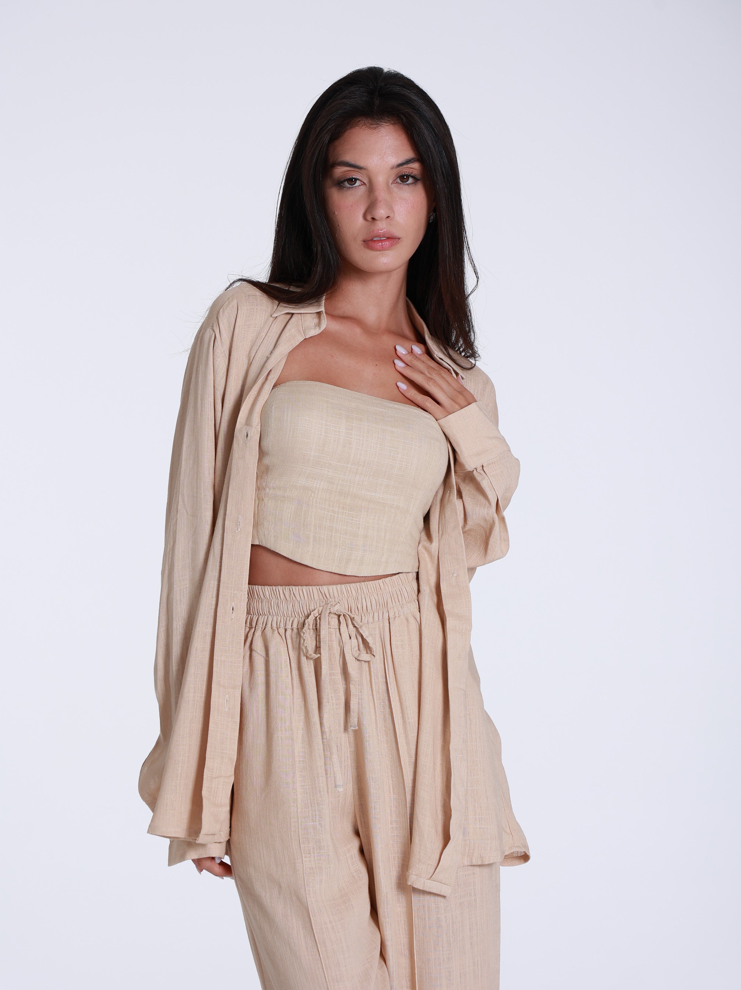 Nahla Linen Set – Timeless Ease