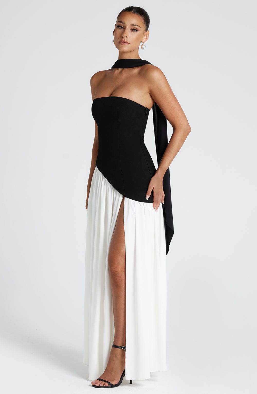 AURELIA DRAPE DRESS – GRACE IN MOTION