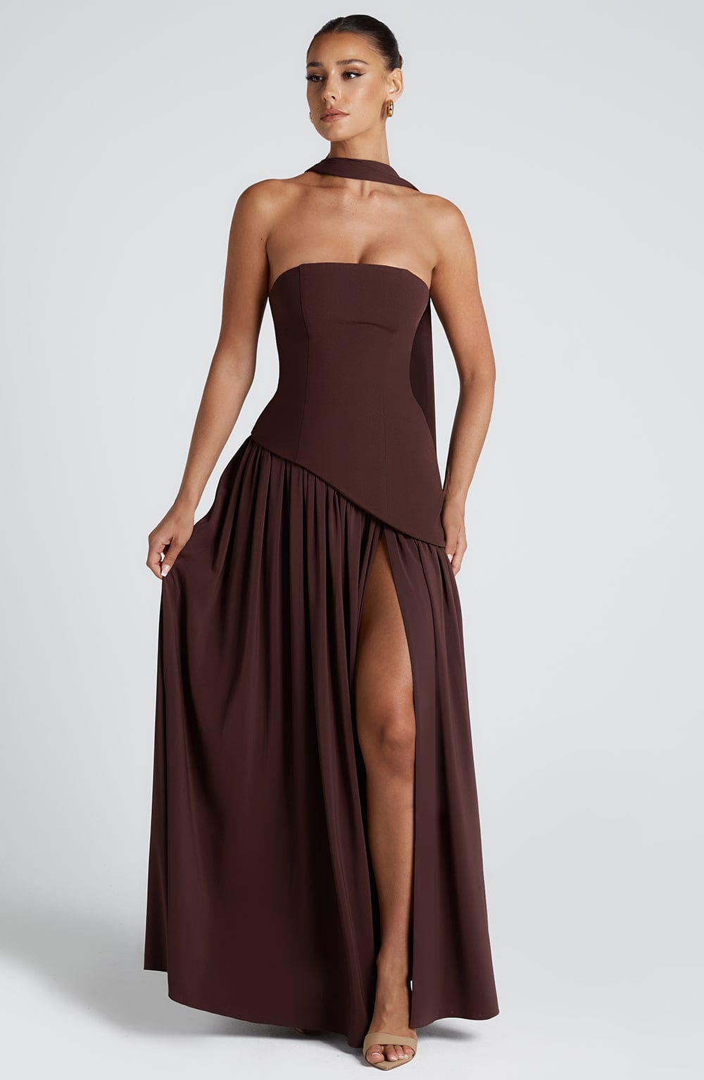 AURELIA DRAPE DRESS – GRACE IN MOTION