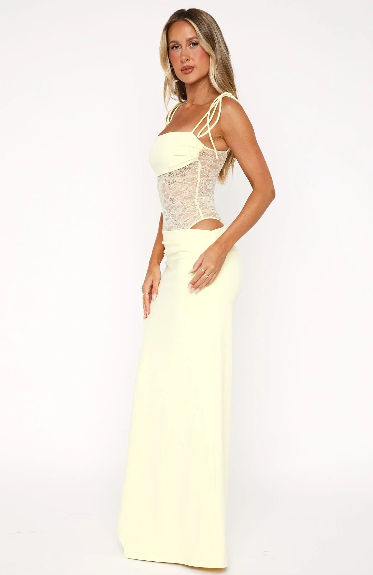 LUMINA STRAPLESS MAXI DRESS – Timeless Radiance